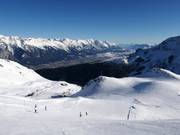 Vista dalla pista Riesenslalom Herren