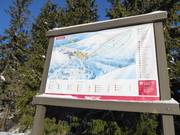 Mappa delle piste a Högfjellet