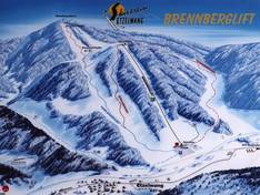 Mappa delle piste Brennberglift - Etzelwang