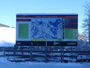 Mappa delle piste con informazioni