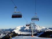 Reiter-Ost 6er - 6pers.| Seggiovia ad alta velocità (ad agganc. autom.) con cupola di prot. e riscald. sedile