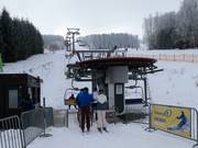 Promenádní - 4pers.| Seggiovia ad agganciamento fisso