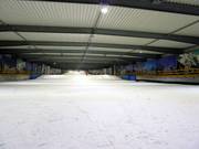 Vista dalla stazione a monte sulla pista principale