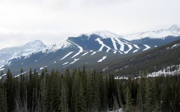 Kananaskis Range: Dimensione dei comprensori sciistici – Dimensione Nakiska