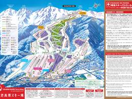 Mappa delle piste Tsugaike Kogen