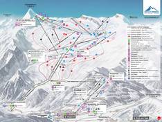 Mappa delle piste Kitzsteinhorn/Maiskogel - Kaprun