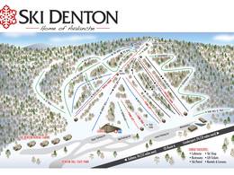 Mappa delle piste Denton Hill State Park