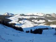 Vista dal Gschlössl sulla Postalm
