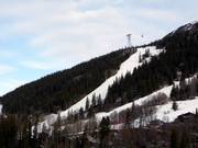 Vista sulla pista difficile Slalombacken