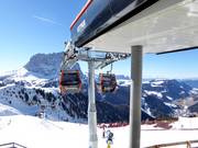 Dantercepies II - 10pers.| Telecabina con riscald.sed. (monofune, agganc.autom.)