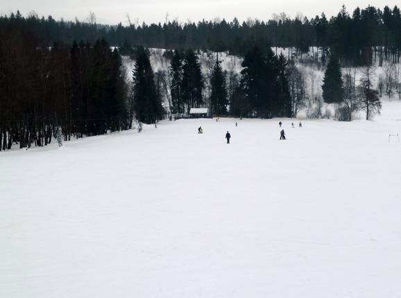 Discesa presso la seggiovia Golfplatzlift