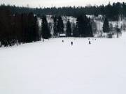 Discesa presso la seggiovia Golfplatzlift