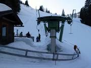 Sattelkurvenlift - Skilift con T-bar/ancora