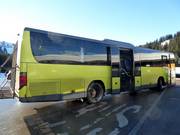 Collegamento skibus attraverso il Riedbergpass