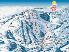 Mappa delle piste Lammeralm - Langenwang