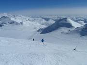 Inizio della pista glaciale 32 al Vorab