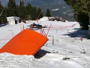 Sciovia presso la stazione a monte