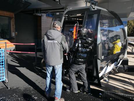 Alpi Sarentine: Cortesia nei comprensori sciistici – Cortesia Merano 2000