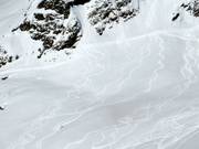 Spazio sciistico libero non protetto