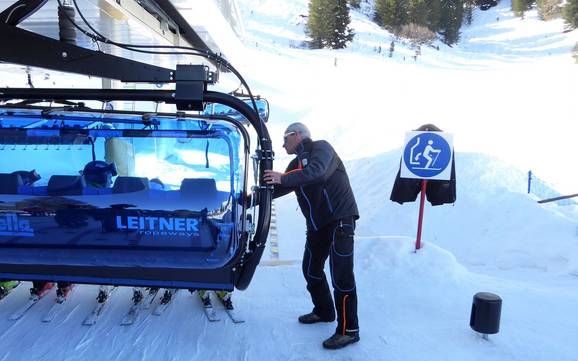 Val Gardena (Gröden): Cortesia nei comprensori sciistici – Cortesia Val Gardena (Gröden)