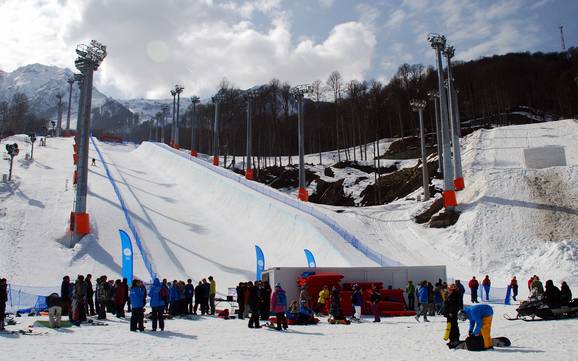 Snowparks Krasnaja Poljana (Soci) – Snowpark Rosa Khutor