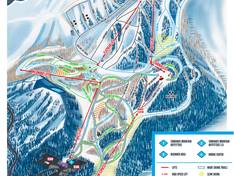 Mappa delle piste Sundance
