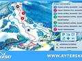Mappa delle piste Ryterski Raj - Rytro