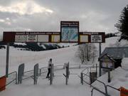 Informazioni agli ingressi degli impianti di risalita