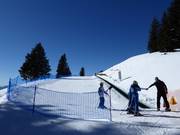 Tappeto mobile presso la stazione a monte Piffing