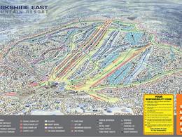 Mappa delle piste Berkshire East
