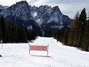 Inizio della pista difficile Vulcano