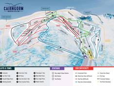 Mappa delle piste Cairngorm Mountain