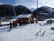 Beizli alla stazione a valle Geschinen