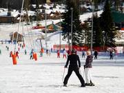 Terreno ideale per esercitarsi direttamente presso la stazione a monte.