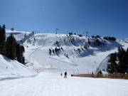 Piste presso la nuova Schafalmbahn