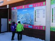 Pannelli informativi alla cassa