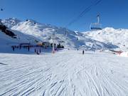 Pista facile a Val Thorens