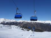 Kalcheralm (Jaufen Lift) - 4pers.| Seggiovia ad alta velocità (ad agganciamento automatico) con cupole di protezione