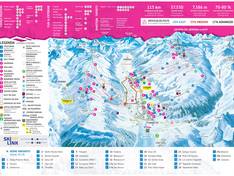 Mappa delle piste Livigno