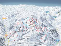Mappa delle piste Dorfgastein/Großarltal