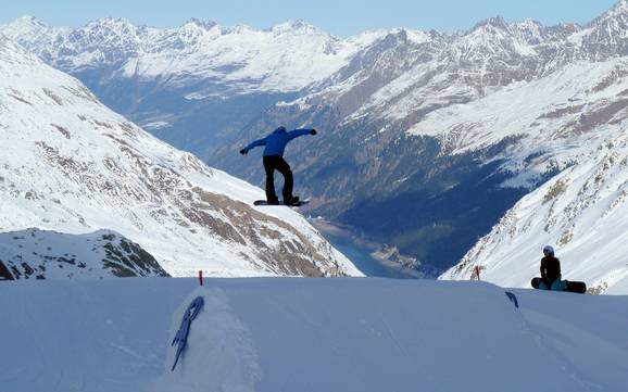 Snowparks Kaunertal – Snowpark Kaunertaler Gletscher (Ghiacciaio del Kaunertal)