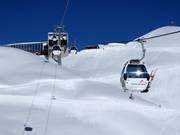 Grasjoch Bahn - 8pers.| Telecabina con riscald.sed. (monofune, agganc.autom.)