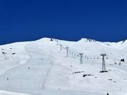 Vista sulle piste Muntatsch e Buera
