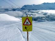 Anche quando gli impianti si incrociano viene segnalato un avviso