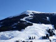 Vista sulla discesa ovest