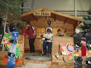 Tom's Hütte nella ski hall