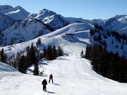 Pista perfettamente preparata al Roßkopf