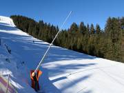 Innevamento nell’area sciistica Rangger Köpfl a Oberperfuss