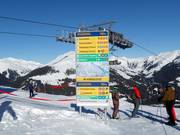 Segnaletica a Hochkrimml