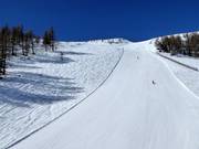 Ripido pendio sommitale difficile